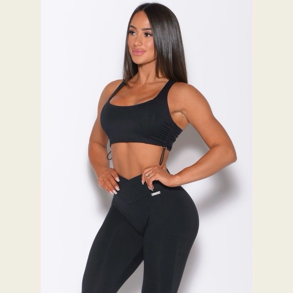 Like New Bombshell Sportswear Toggle Sports Bra